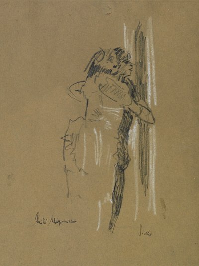 Dos figuras de pie, c.1907 de Walter Richard Sickert